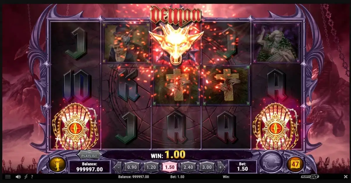 Screenshot of Fangtastic Freespins